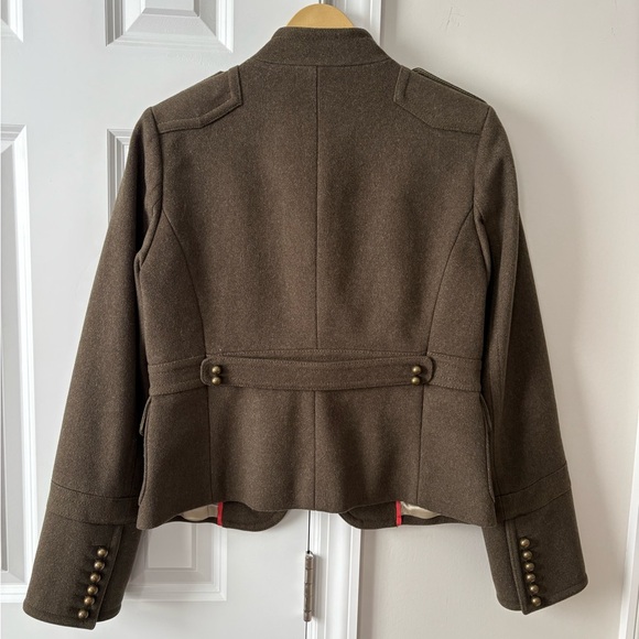 J. Crew Fall 2006 Vintage Heavy Wool Military Blazer Jacket - Picture 5 of 11